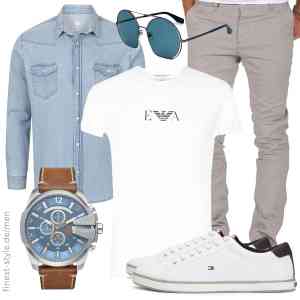 Top herren-Outfit im Finest-Trend-Style für ein selbstbewusstes Modegefühl mit tollen Produkten
