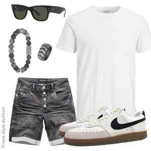 Top herren-Outfit im Finest-Trend-Style für ein selbstbewusstes Modegefühl mit tollen Produkten