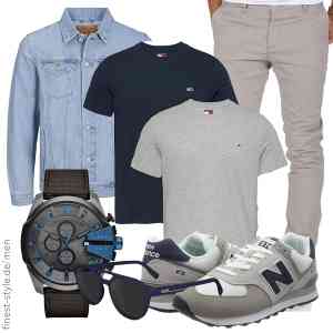 Top herren-Outfit im Finest-Trend-Style für ein selbstbewusstes Modegefühl mit tollen Produkten