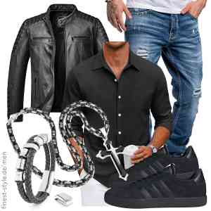 Top herren-Outfit im Finest-Trend-Style für ein selbstbewusstes Modegefühl mit tollen Produkten