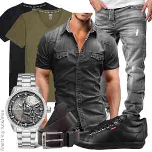 Top herren-Outfit im Finest-Trend-Style für ein selbstbewusstes Modegefühl mit tollen Produkten