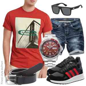 Top herren-Outfit im Finest-Trend-Style für ein selbstbewusstes Modegefühl mit tollen Produkten