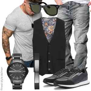 Top herren-Outfit im Finest-Trend-Style für ein selbstbewusstes Modegefühl mit tollen Produkten