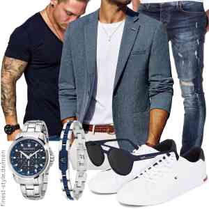 Top herren-Outfit im Finest-Trend-Style für ein selbstbewusstes Modegefühl mit tollen Produkten