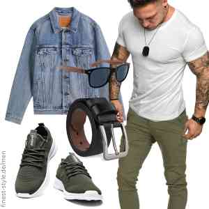 Top herren-Outfit im Finest-Trend-Style für ein selbstbewusstes Modegefühl mit tollen Produkten