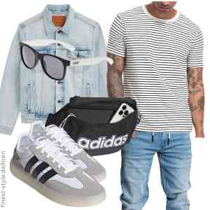 Top herren-Outfit im Finest-Trend-Style für ein selbstbewusstes Modegefühl mit tollen Produkten