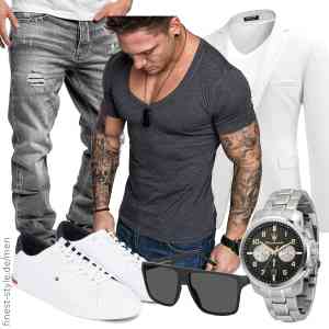 Top herren-Outfit im Finest-Trend-Style für ein selbstbewusstes Modegefühl mit tollen Produkten