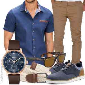 Top herren-Outfit im Finest-Trend-Style für ein selbstbewusstes Modegefühl mit tollen Produkten