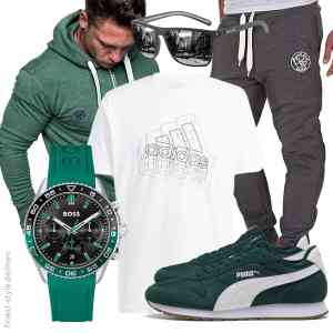 Top herren-Outfit im Finest-Trend-Style für ein selbstbewusstes Modegefühl mit tollen Produkten