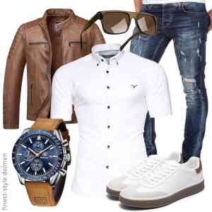 Top herren-Outfit im Finest-Trend-Style für ein selbstbewusstes Modegefühl mit tollen Produkten