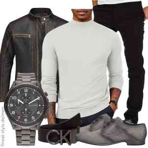 Top herren-Outfit im Finest-Trend-Style für ein selbstbewusstes Modegefühl mit tollen Produkten