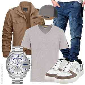 Top herren-Outfit im Finest-Trend-Style für ein selbstbewusstes Modegefühl mit tollen Produkten