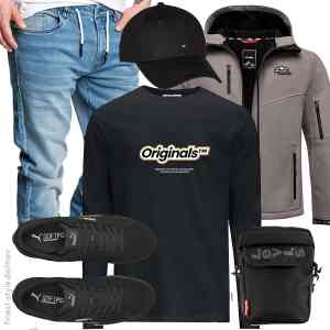Top herren-Outfit im Finest-Trend-Style für ein selbstbewusstes Modegefühl mit tollen Produkten