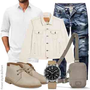 Top herren-Outfit im Finest-Trend-Style für ein selbstbewusstes Modegefühl mit tollen Produkten