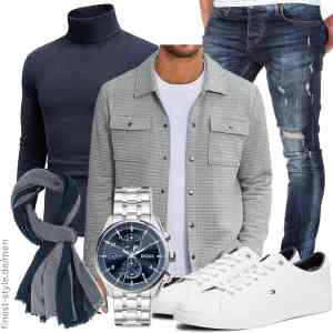 Top herren-Outfit im Finest-Trend-Style für ein selbstbewusstes Modegefühl mit tollen Produkten