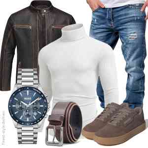 Top herren-Outfit im Finest-Trend-Style für ein selbstbewusstes Modegefühl mit tollen Produkten
