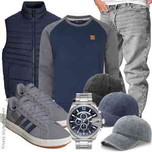 Top herren-Outfit im Finest-Trend-Style für ein selbstbewusstes Modegefühl mit tollen Produkten