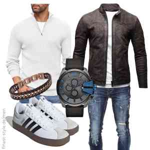 Top herren-Outfit im Finest-Trend-Style für ein selbstbewusstes Modegefühl mit tollen Produkten