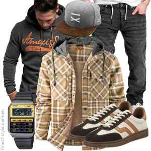 Top herren-Outfit im Finest-Trend-Style für ein selbstbewusstes Modegefühl mit tollen Produkten
