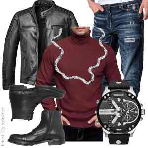 Top herren-Outfit im Finest-Trend-Style für ein selbstbewusstes Modegefühl mit tollen Produkten
