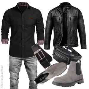 Top herren-Outfit im Finest-Trend-Style für ein selbstbewusstes Modegefühl mit tollen Produkten