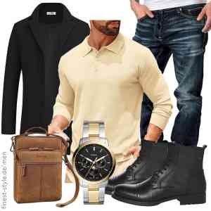 Top herren-Outfit im Finest-Trend-Style für ein selbstbewusstes Modegefühl mit tollen Produkten