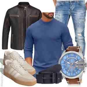 Top herren-Outfit im Finest-Trend-Style für ein selbstbewusstes Modegefühl mit tollen Produkten