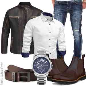Top herren-Outfit im Finest-Trend-Style für ein selbstbewusstes Modegefühl mit tollen Produkten