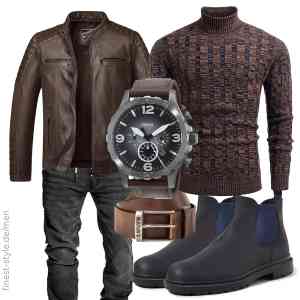 Top herren-Outfit im Finest-Trend-Style für ein selbstbewusstes Modegefühl mit tollen Produkten