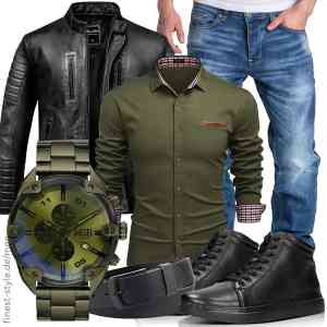 Top herren-Outfit im Finest-Trend-Style für ein selbstbewusstes Modegefühl mit tollen Produkten