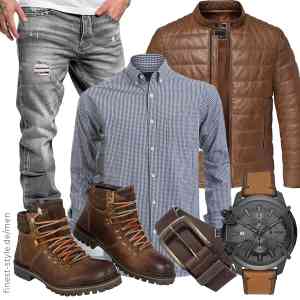 Top herren-Outfit im Finest-Trend-Style für ein selbstbewusstes Modegefühl mit tollen Produkten