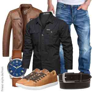 Top herren-Outfit im Finest-Trend-Style für ein selbstbewusstes Modegefühl mit tollen Produkten