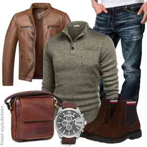 Top herren-Outfit im Finest-Trend-Style für ein selbstbewusstes Modegefühl mit tollen Produkten