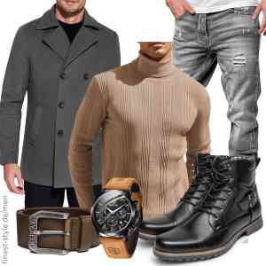 Top herren-Outfit im Finest-Trend-Style für ein selbstbewusstes Modegefühl mit tollen Produkten