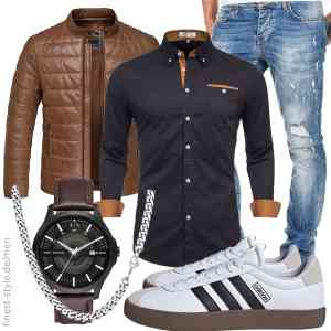 Top herren-Outfit im Finest-Trend-Style für ein selbstbewusstes Modegefühl mit tollen Produkten