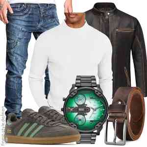 Top herren-Outfit im Finest-Trend-Style für ein selbstbewusstes Modegefühl mit tollen Produkten