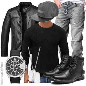 Top herren-Outfit im Finest-Trend-Style für ein selbstbewusstes Modegefühl mit tollen Produkten