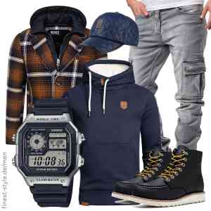 Top herren-Outfit im Finest-Trend-Style für ein selbstbewusstes Modegefühl mit tollen Produkten