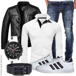 Top herren-Outfit im Finest-Trend-Style für ein selbstbewusstes Modegefühl mit tollen Produkten