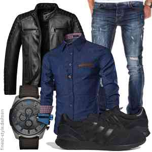 Top herren-Outfit im Finest-Trend-Style für ein selbstbewusstes Modegefühl mit tollen Produkten