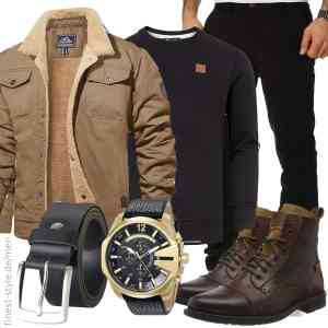 Top herren-Outfit im Finest-Trend-Style für ein selbstbewusstes Modegefühl mit tollen Produkten