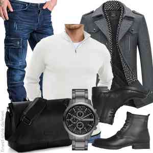 Top herren-Outfit im Finest-Trend-Style für ein selbstbewusstes Modegefühl mit tollen Produkten