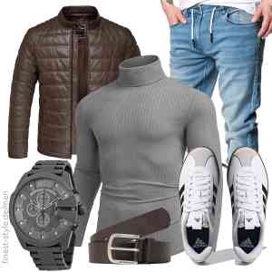 Top herren-Outfit im Finest-Trend-Style für ein selbstbewusstes Modegefühl mit tollen Produkten