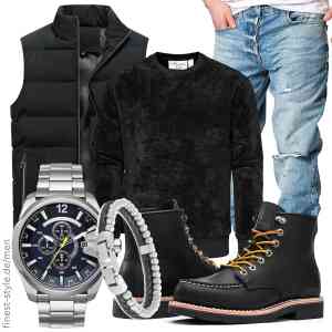 Top herren-Outfit im Finest-Trend-Style für ein selbstbewusstes Modegefühl mit tollen Produkten