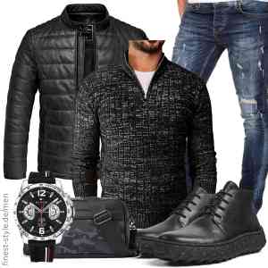 Top herren-Outfit im Finest-Trend-Style für ein selbstbewusstes Modegefühl mit tollen Produkten