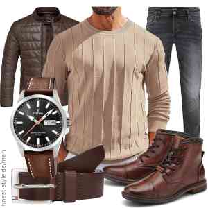 Top herren-Outfit im Finest-Trend-Style für ein selbstbewusstes Modegefühl mit tollen Produkten