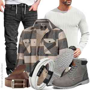 Top herren-Outfit im Finest-Trend-Style für ein selbstbewusstes Modegefühl mit tollen Produkten
