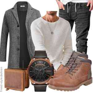 Top herren-Outfit im Finest-Trend-Style für ein selbstbewusstes Modegefühl mit tollen Produkten