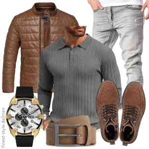 Top herren-Outfit im Finest-Trend-Style für ein selbstbewusstes Modegefühl mit tollen Produkten