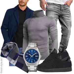 Top herren-Outfit im Finest-Trend-Style für ein selbstbewusstes Modegefühl mit tollen Produkten